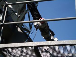 Июнь 2011 - оснащение системой наведения антенны диаметром 8.2 м производства VERTEX RSI
