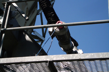 Июнь 2011 - оснащение системой наведения антенны диаметром 8.2 м производства VERTEX RSI
